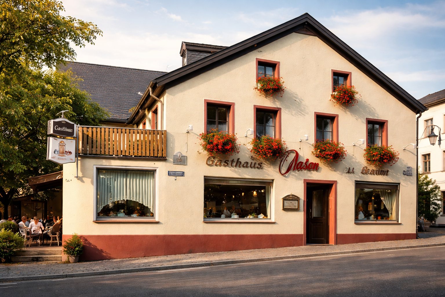 Gasthaus Maßem Außenansicht